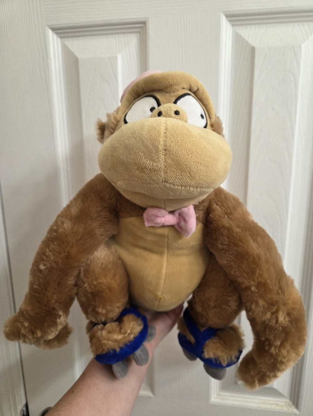 Simpsons Brown Plush Monkey On Skates